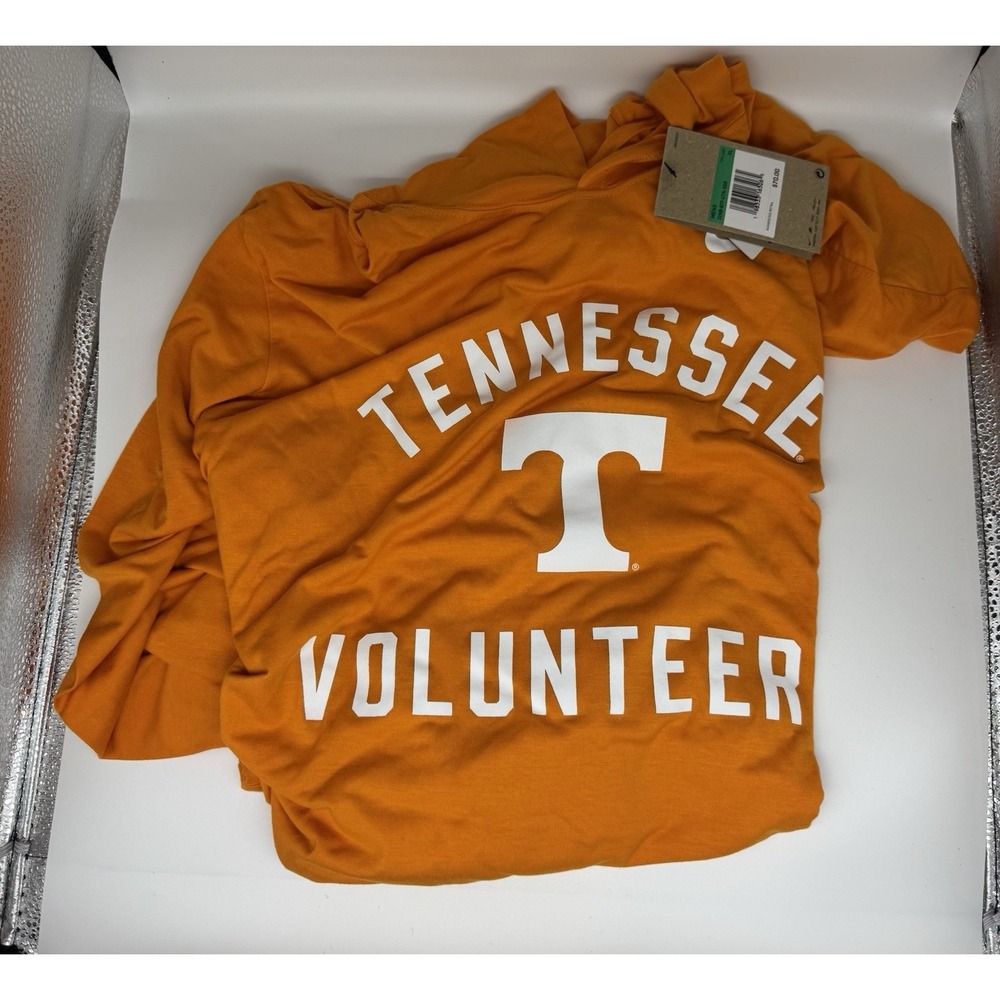 NWT Men's Nike Tennessee Volunteers Sideline Dri-FIT Hoodie T-Shirt Orange XL